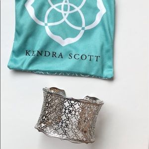 Kendra Scott Silver Candice Cuff Bracelet
